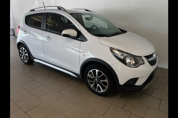 Opel KARL 1.0 Rocks Online Edition AIRCO SCHERM CRUISE VELGEN MULIT STUUR ELEK RAMEN CENT VERG PRIVACYGLAS ZEER NETTE AUTO