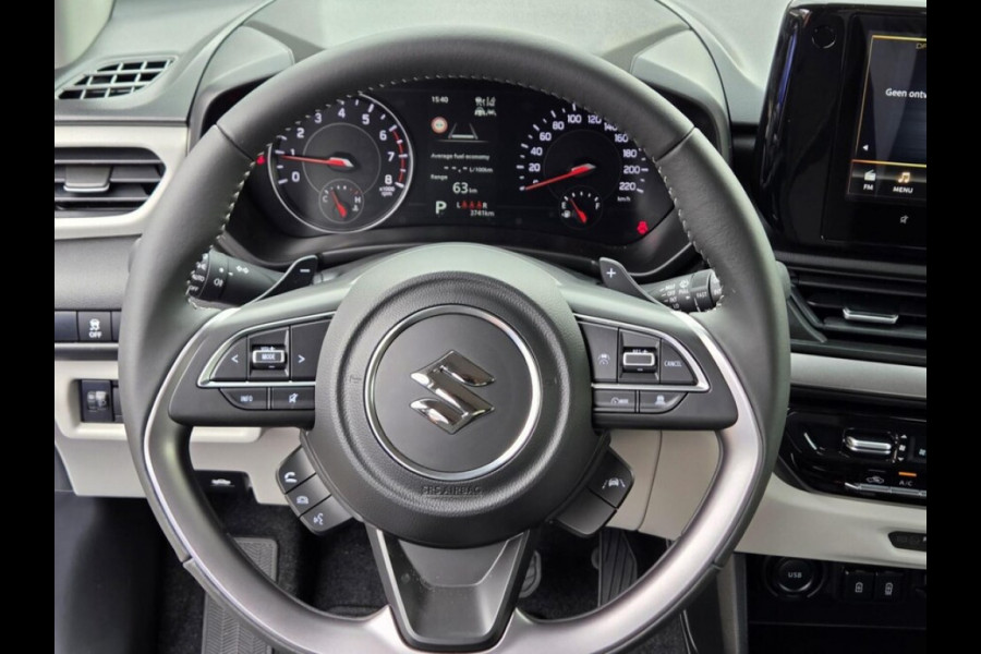 Suzuki Swift 1.2 Style Smart Hybrid | Uit voorraad leverbaar | 1894 | €2.200,- voordeel | Adapt. Cruise | Camera | Stoelverwarming | 16'' | Dodehoek | Carplay/Android Auto | Smart Entry |