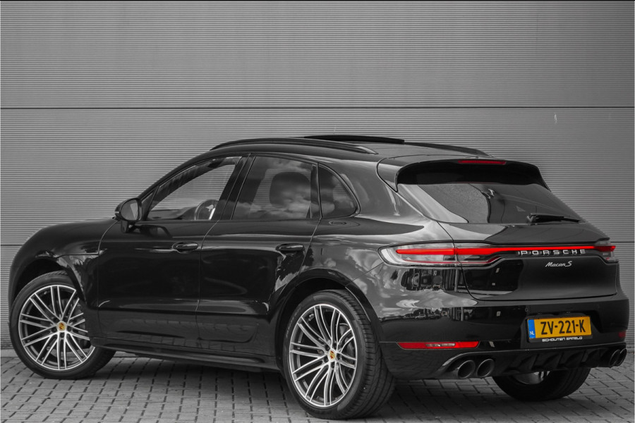 Porsche Macan 3.0 S Pano Sport Design Luchtvering ACC 21"