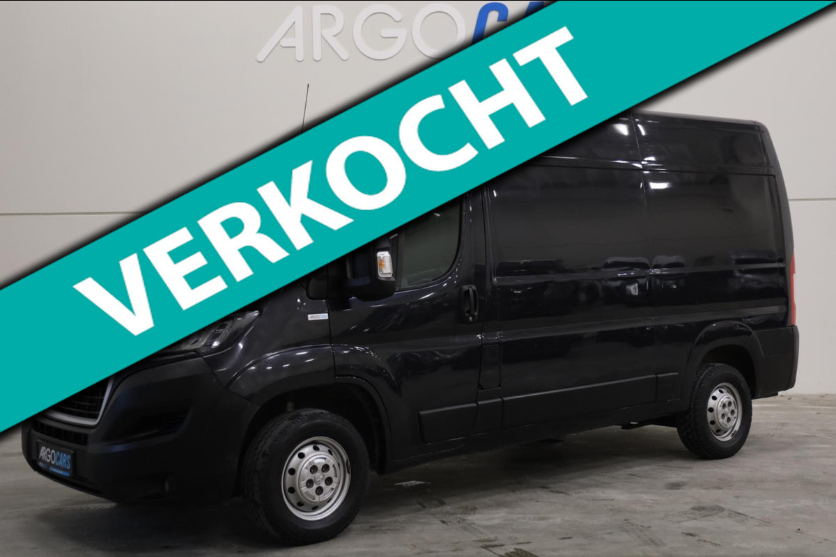 Peugeot Boxer 2.2 BlueHDi 140PK L3/H2 ZWART NAVI CAMERA PDC CRUISE CONTROL AIRCO LEASE V/A 122,- P.M. INRUIL MOGELIJK