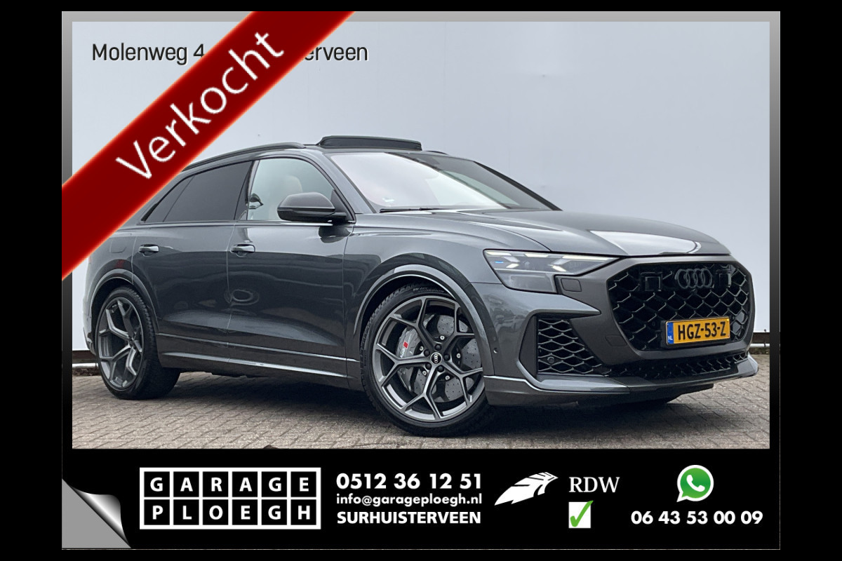 Audi RS Q8 4.0 TFSI RS quattro 640 Performance B&O-3D Pano Keramisch Carbon Massage Trekhaak