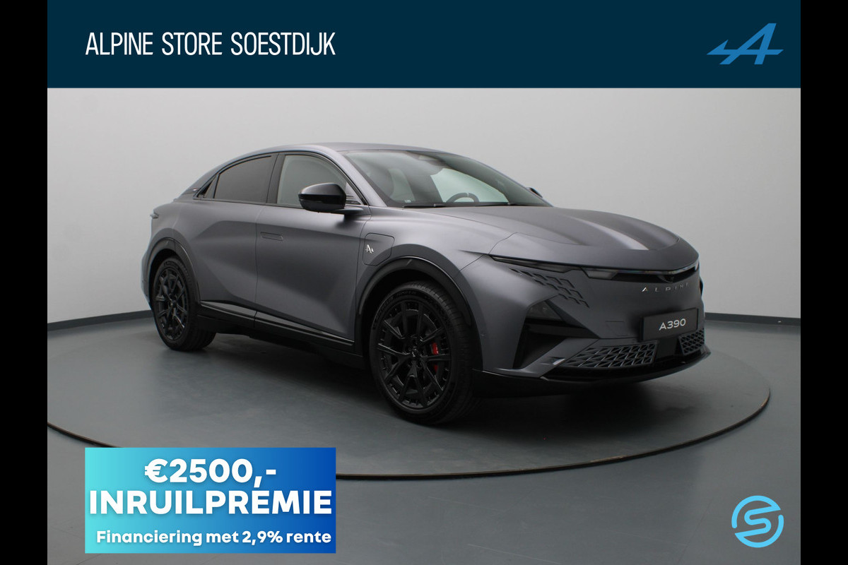 ALPINE A390 GT 89kWh Devialet XtremeSound | 360° Camera | Pack Driving | Stoel-/stuurverw.