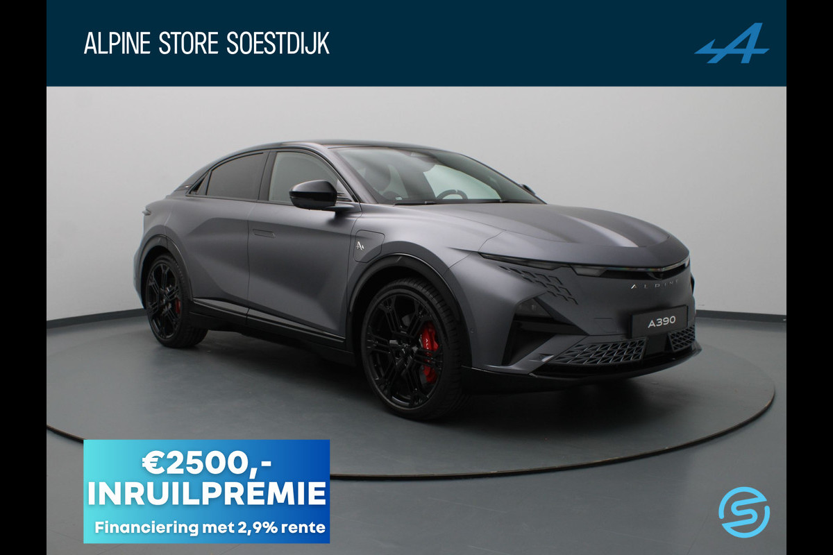 ALPINE A390 GT 89kWh Devialet XtremeSound | 360° Camera | Pack Driving | Stoel-/stuurverw.