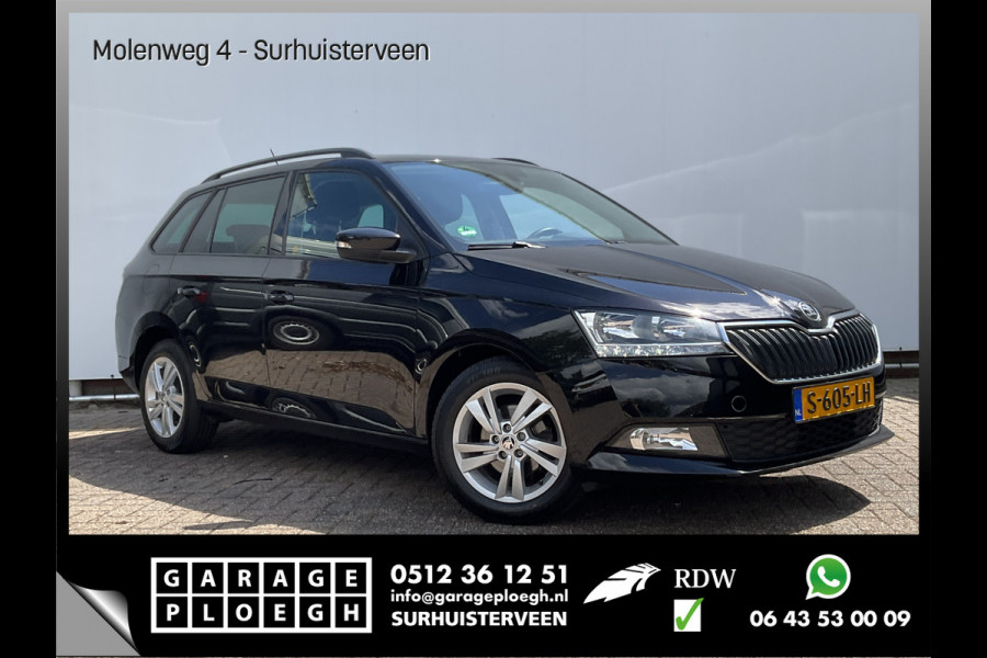 Škoda Fabia Combi 1.0 TSI Style 1Eig DAB Carplay Stoelverw. Black metal
