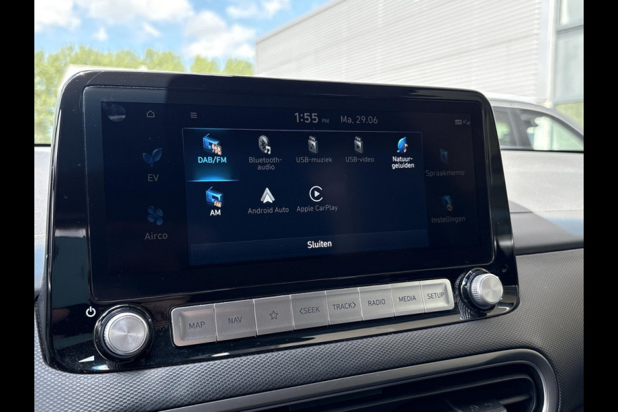 Hyundai Kona EV Fashion 64 kWh | SOH 95% | Head-Up | Krell Audio | Stoel & Stuurverwarming | Adaptive Cruise | Winterset