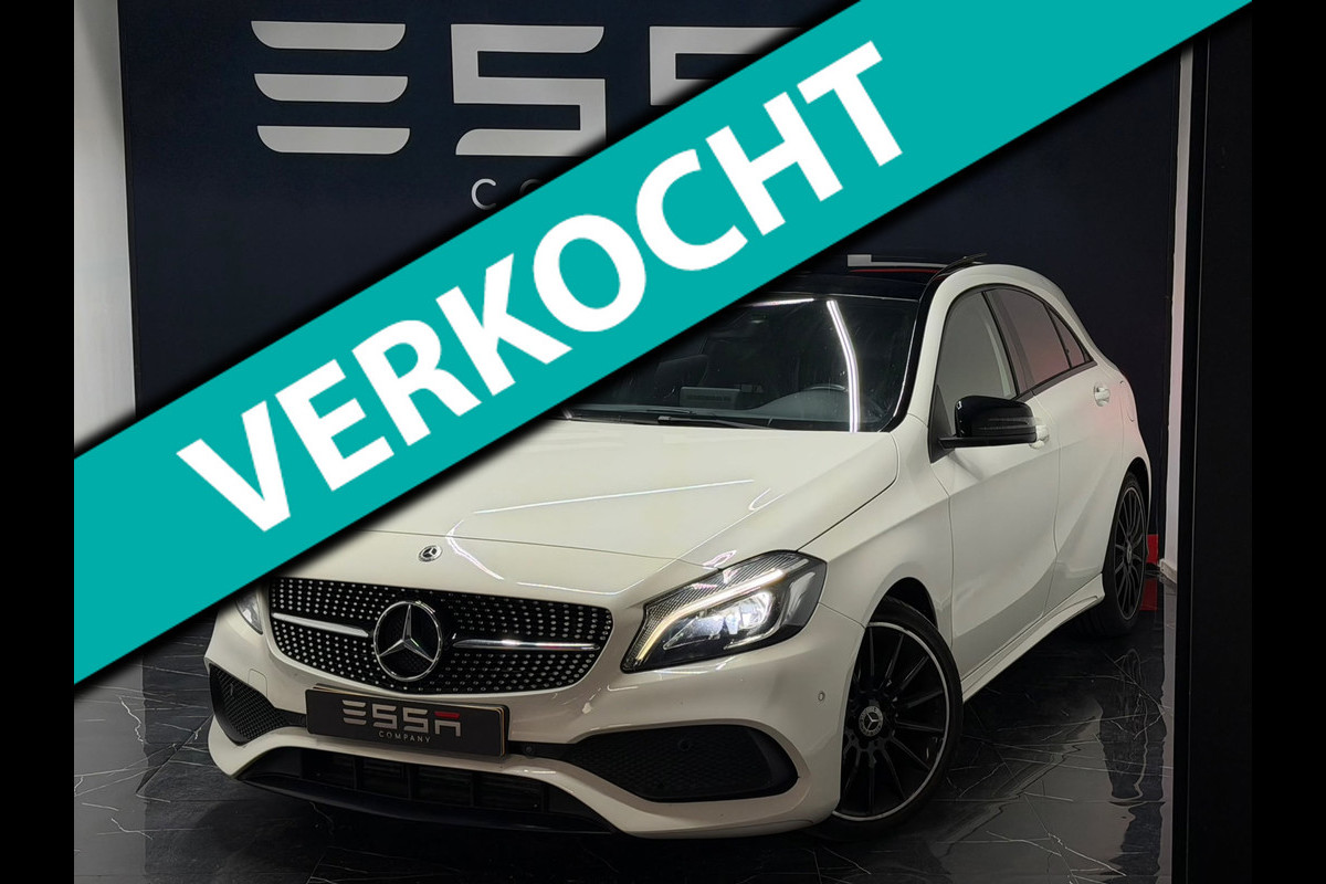 Mercedes-Benz A-Klasse 180 AMG Night Pano Sfeerverl Navi NAP