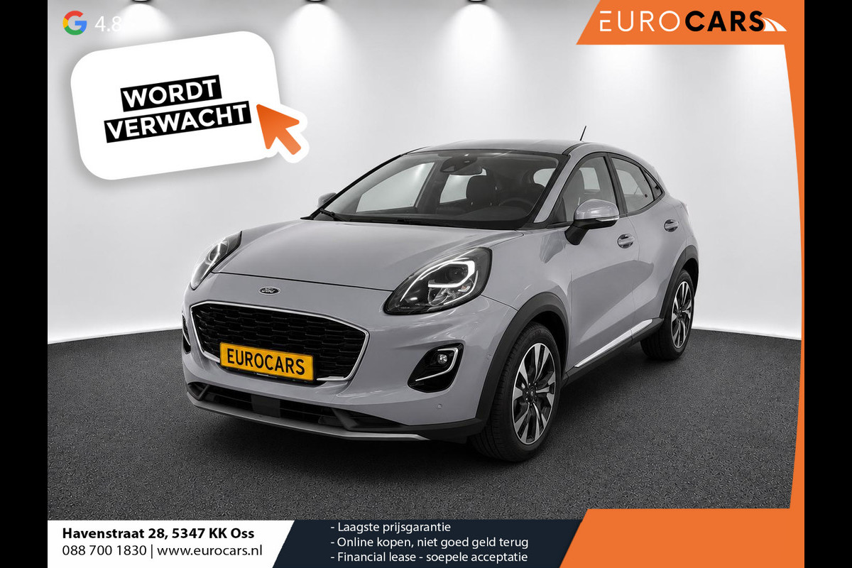 Ford Puma 1.0 EcoBoost Hybrid 125pk Titanium Navigatie Apple Carplay/Android auto Climate Control Parkeersensoren Cruise Control Led