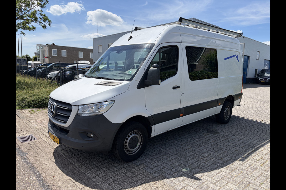 Mercedes-Benz Sprinter 316 2.2 CDI 120KW Euro6 L2H2 RWD DC Dubbele Cabine ✓ Bott inrichting ✓ imperiaal ✓ trekhaak