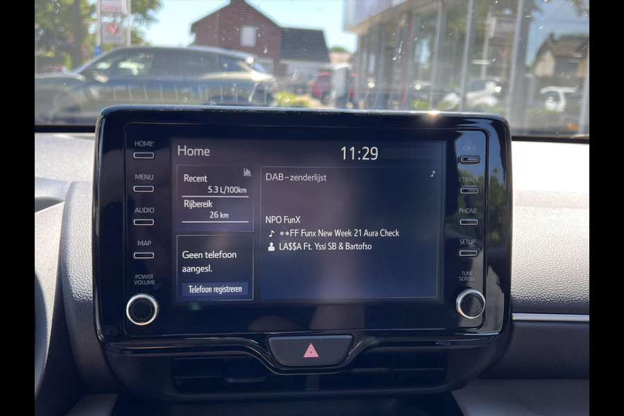Toyota Yaris Cross 1.5 Hybrid Active | Lichtmetalen velgen, Parkeercamera, Adaptive cruise control, Apple CarPlay/Android Auto