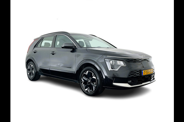 Kia Niro EV DynamicLine 64.8 kWh [3-Fase-11kW] {SoH-96%} (INCL-BTW) Aut. *LEATHER-FABRIC | ADAPTIVE-CRUISE | DIGI-COCKPIT | KEYLESS | CAMERA | DAB | COMFORTSEATS | SHIFTPADDLES | ECC | PDC | CARPLAY | AMBIENT-LIGHT | 17''ALU*