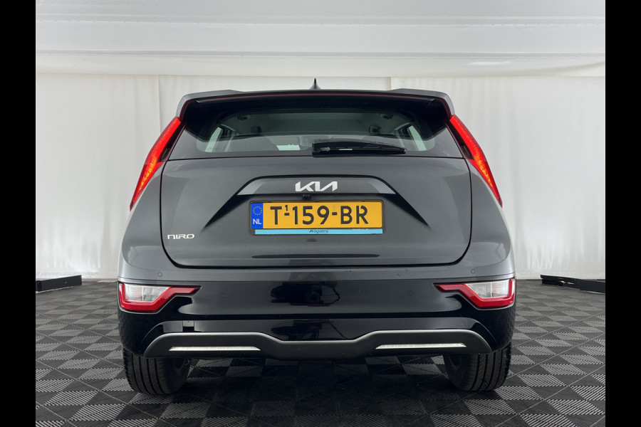Kia Niro EV DynamicLine 64.8 kWh [3-Fase-11kW] {SoH-96%} (INCL-BTW) Aut. *LEATHER-FABRIC | ADAPTIVE-CRUISE | DIGI-COCKPIT | KEYLESS | CAMERA | DAB | COMFORTSEATS | SHIFTPADDLES | ECC | PDC | CARPLAY | AMBIENT-LIGHT | 17''ALU*