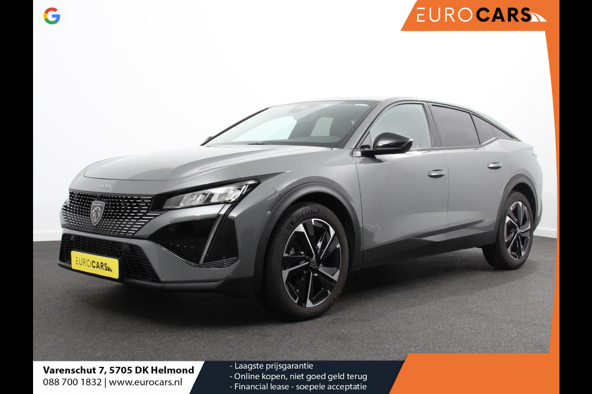 Peugeot 408 1.2 PureTech Allure 130 pk Automaat | Navigatie Apple Carplay/Android Auto Airco Camera Parkeer sensoren Cruise Control Led Lichtmetalen Velgen Stoelverwarming