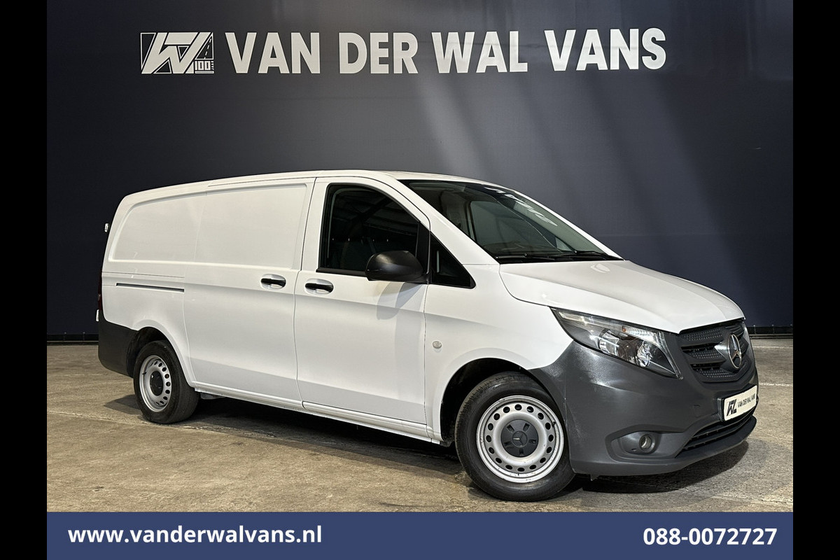 Mercedes-Benz Vito 116 CDI 164pk L2H1 Euro6 Airco | Camera | Apple Carplay | Cruisecontrol Android Auto, Bijrijdersbank