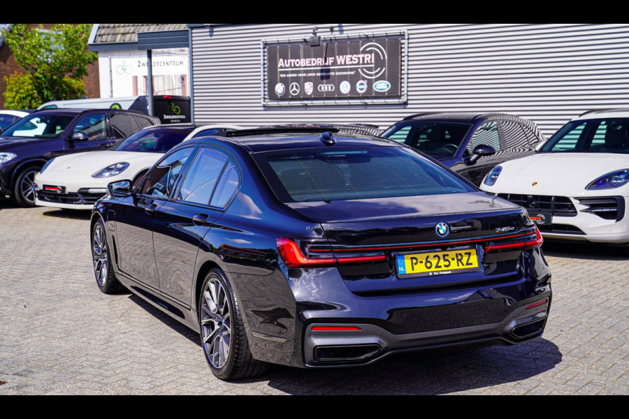 BMW 7 Serie 745e High Executive | Stoelverkoeling | Stuurwiel verwarming | Harman/Kardon | Driving Assistant | Soft Close | NIEUW