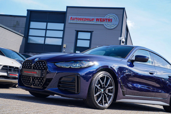 BMW 4 Serie Gran Coupé 430i High Executive | Tanzanit Blau | Schuif/kanteldak | Harman/Kardon | Dealer onderhouden | Luxe Leder |