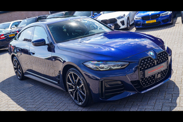 BMW 4 Serie Gran Coupé 430i High Executive | Tanzanit Blau | Schuif/kanteldak | Harman/Kardon | Dealer onderhouden | Luxe Leder |