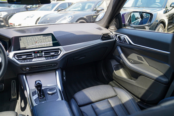 BMW 4 Serie Gran Coupé 430i High Executive | Tanzanit Blau | Schuif/kanteldak | Harman/Kardon | Dealer onderhouden | Luxe Leder |