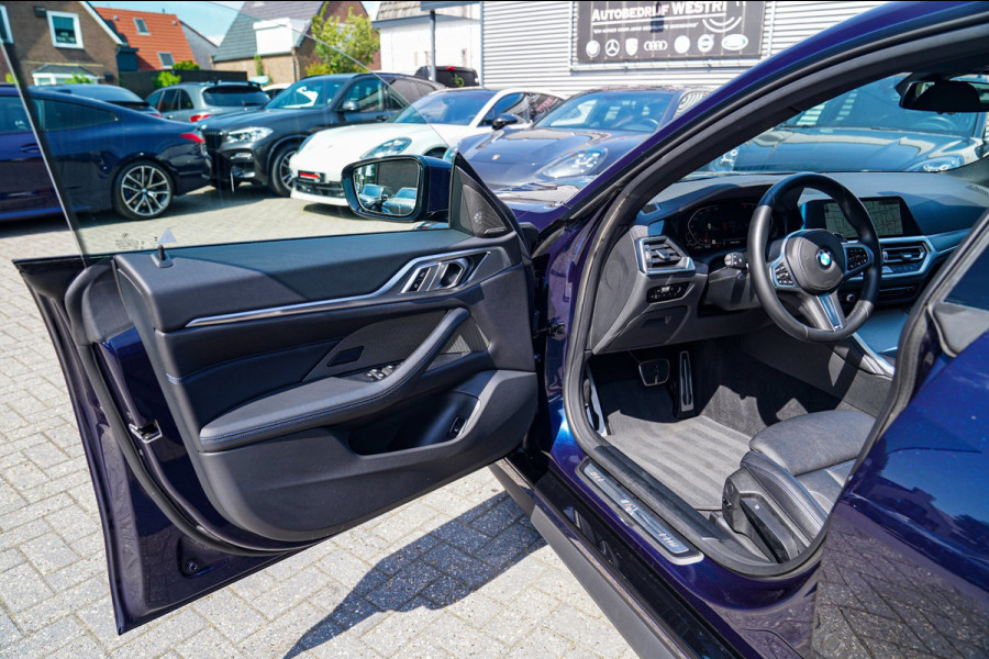 BMW 4 Serie Gran Coupé 430i High Executive | Tanzanit Blau | Schuif/kanteldak | Harman/Kardon | Dealer onderhouden | Luxe Leder |