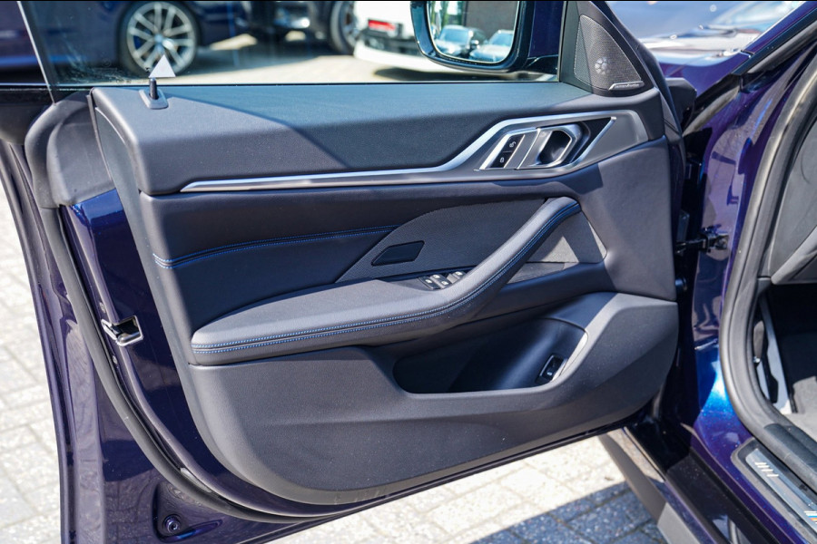 BMW 4 Serie Gran Coupé 430i High Executive | Tanzanit Blau | Schuif/kanteldak | Harman/Kardon | Dealer onderhouden | Luxe Leder |