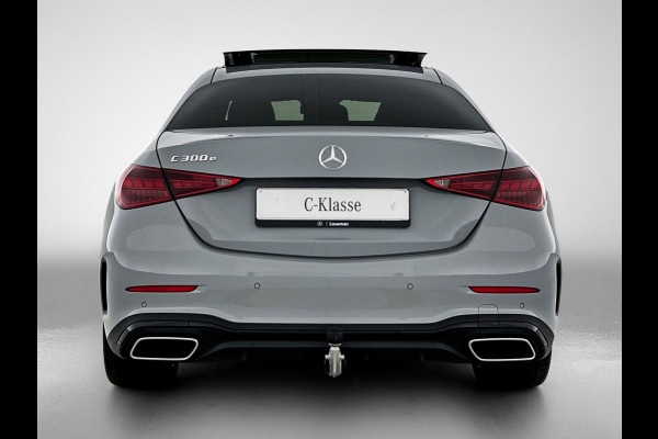 Mercedes-Benz C-Klasse 300 e Business Solution AMG | Nightpakket | GUARD 360° Plus | Burmester® 3D surround sound | Trekhaak | Middenconsole metaalstructuur | Panoramaschuifdak | 360° camera | Diamond grill |