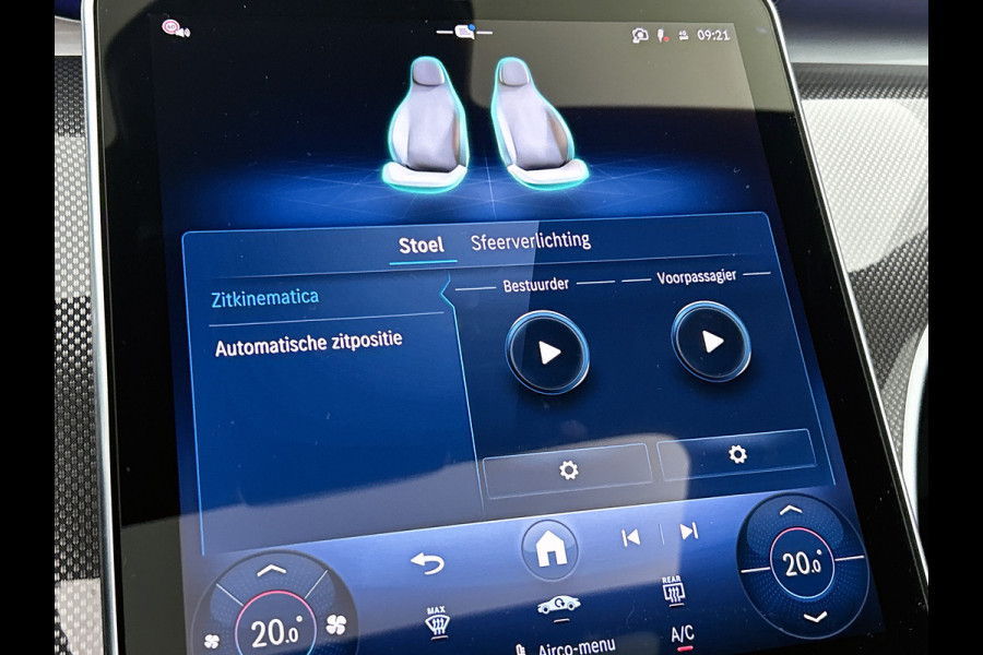 Mercedes-Benz C-Klasse 300 e Business Solution AMG | Nightpakket | GUARD 360° Plus | Burmester® 3D surround sound | Trekhaak | Middenconsole metaalstructuur | Panoramaschuifdak | 360° camera | Diamond grill |