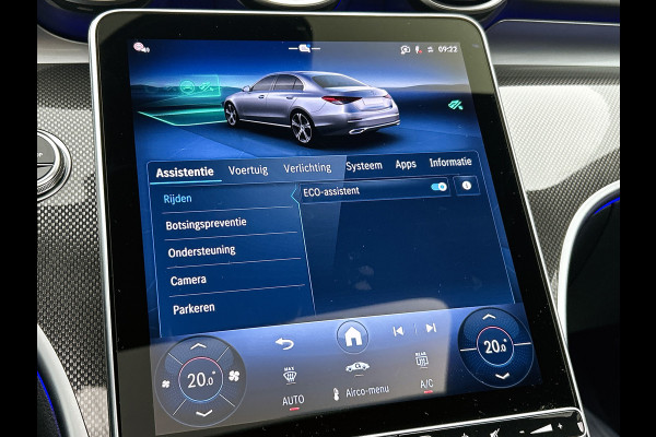 Mercedes-Benz C-Klasse 300 e Business Solution AMG | Nightpakket | GUARD 360° Plus | Burmester® 3D surround sound | Trekhaak | Middenconsole metaalstructuur | Panoramaschuifdak | 360° camera | Diamond grill |