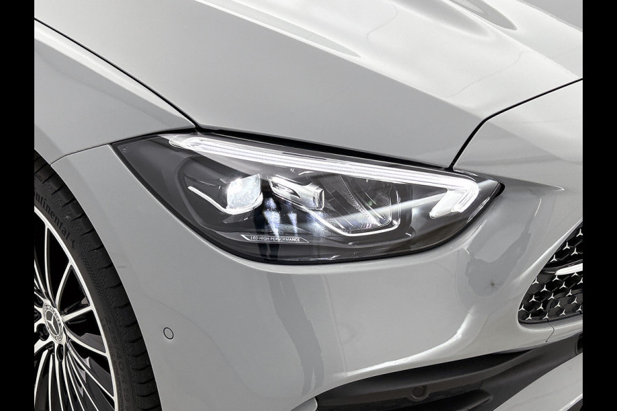 Mercedes-Benz C-Klasse 300 e Business Solution AMG | Nightpakket | GUARD 360° Plus | Burmester® 3D surround sound | Trekhaak | Middenconsole metaalstructuur | Panoramaschuifdak | 360° camera | Diamond grill |