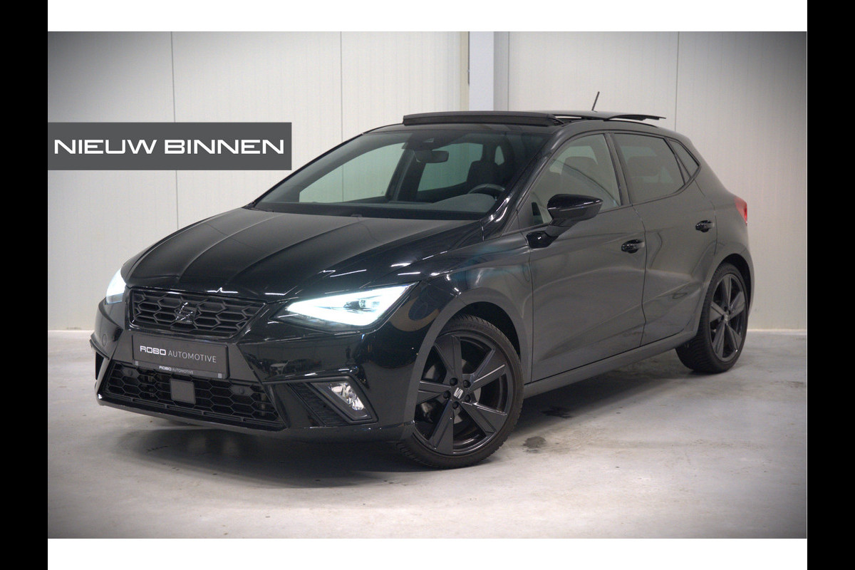 Seat Ibiza 1.5 TSI FR Business Intense Plus | Panoramadak | Stoelverwarming | Apple Carplay | Adaptive Cruise Control | Camera | Navigatie | Ambiance Verlichting | Parkeersensoren | DAB | Digitale Tellers |