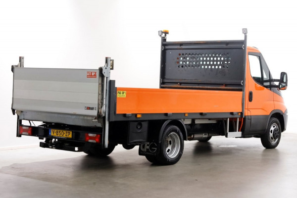 Iveco Daily 35C14 136pk Open Laadbak met laadklep en trekhaak 3500kg 05-2019