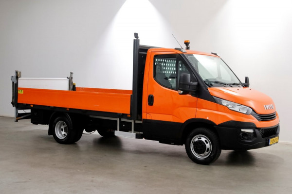 Iveco Daily 35C14 136pk Open Laadbak met laadklep en trekhaak 3500kg 05-2019