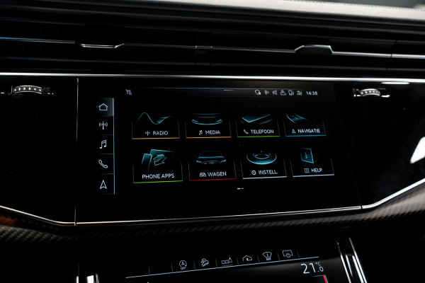 Audi RS Q8 4.0 TFSI Quattro *Bang & Olufsen / Standkachel / Stoelventilatie / Soft-Close / RS-Sportuitlaatsysteem / HUD / Surround-View*