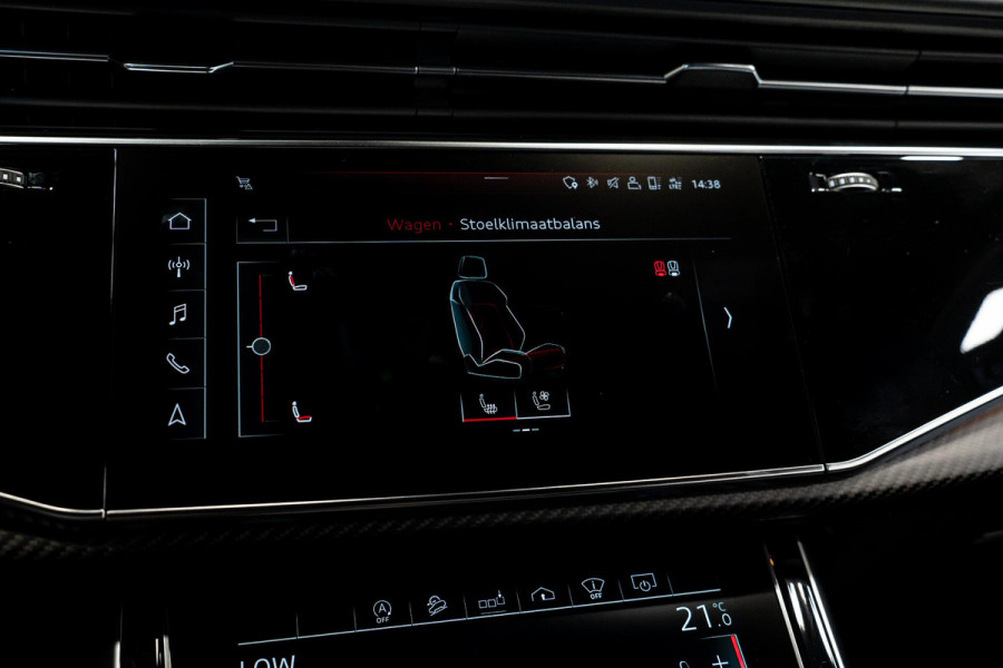 Audi RS Q8 4.0 TFSI Quattro *Bang & Olufsen / Standkachel / Stoelventilatie / Soft-Close / RS-Sportuitlaatsysteem / HUD / Surround-View*