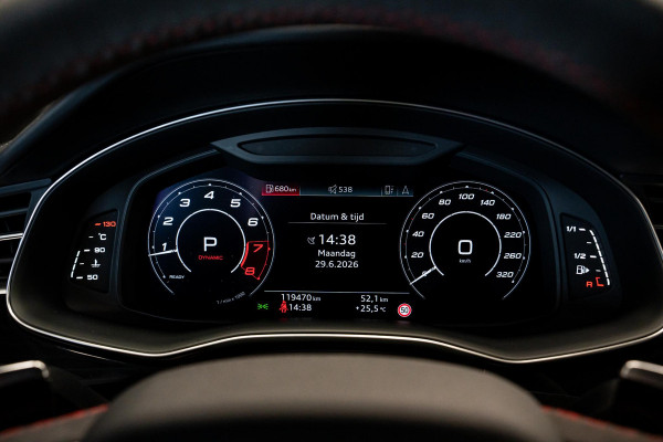 Audi RS Q8 4.0 TFSI Quattro *Bang & Olufsen / Standkachel / Stoelventilatie / Soft-Close / RS-Sportuitlaatsysteem / HUD / Surround-View*