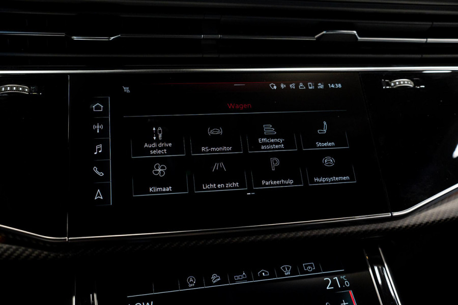 Audi RS Q8 4.0 TFSI Quattro *Bang & Olufsen / Standkachel / Stoelventilatie / Soft-Close / RS-Sportuitlaatsysteem / HUD / Surround-View*