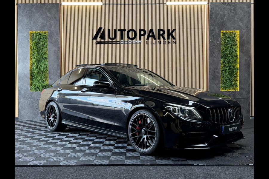 Mercedes-Benz C-Klasse AMG 63 S |PANO|360 CAM|STOELVERKOELING|HUD|BURMESTER|MEMORY|SFEERVERLICHTING|DEALERONDERHOUDEN|VOL!