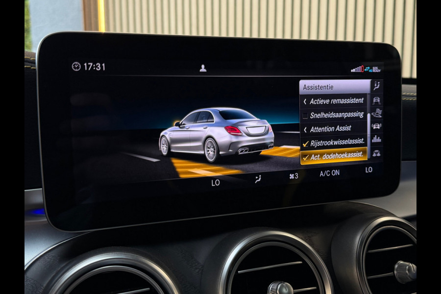 Mercedes-Benz C-Klasse AMG 63 S |PANO|360 CAM|STOELVERKOELING|HUD|BURMESTER|MEMORY|SFEERVERLICHTING|DEALERONDERHOUDEN|VOL!