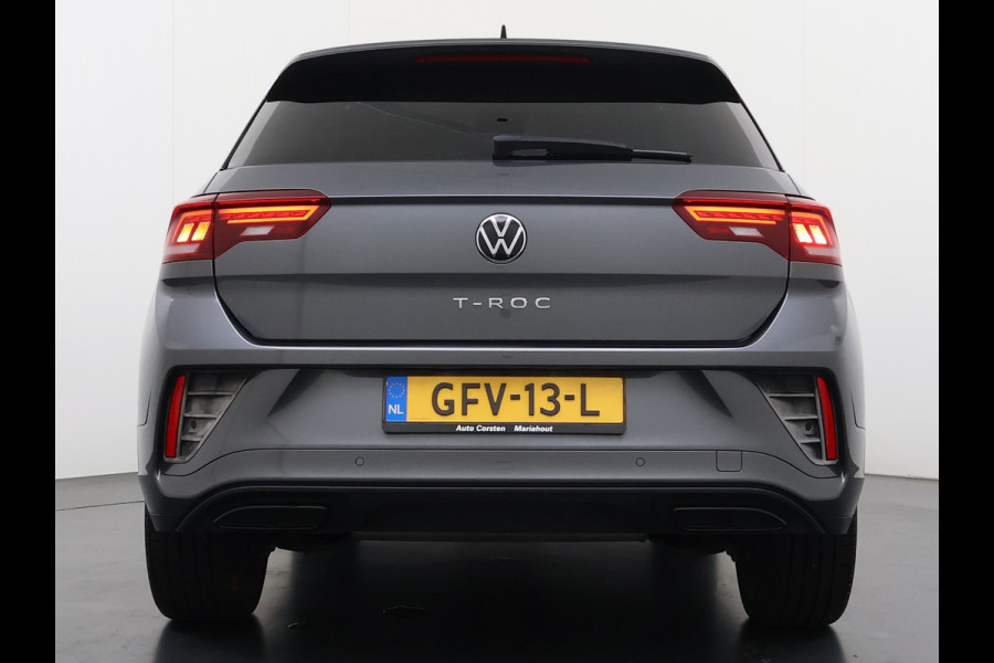 Volkswagen T-Roc 1.5TSI Automaat R-Line Panoramadak Stoelverwarming Adap.Cruise Virtal Cockpit Camera Elek.Achterklep Navi Apple Carplay Android  Keyless Pdc Privacy Glas Lmv Led DAB+ Licht-Regensensor
