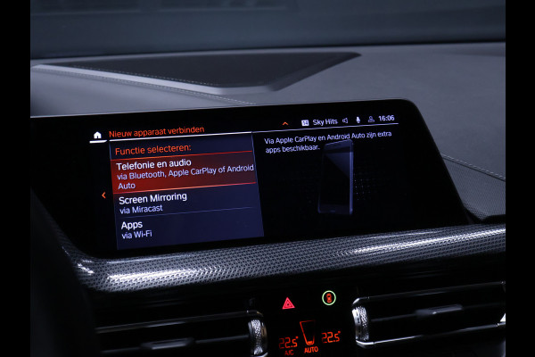 BMW 1-serie 118i M Sport [SCHUIFKANTELDAK, APPLE CARPLAY, ANDROID AUTO, STOELVERWARMING, STUURVERWARMING, ACHTERUITRIJCAMERA, PDC V+A, LED KOPLAMPEN, SPORTSTOELEN, 2-ZONE CLIMATE CONTROL, CRUISE CONTROL, NIEUWSTAAT]