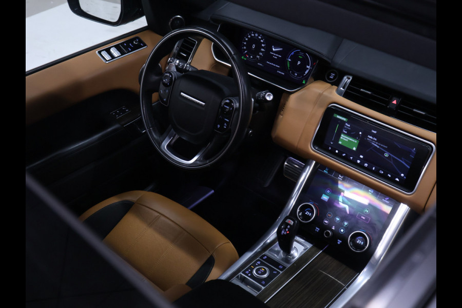 Land Rover Range Rover Sport 2.0 P400e Autobiography Dynamic [SCHUIFKANTELDAK, APPLE CARPLAY, ANDROID AUTO, MERIDIAN, MEMORY SEATS, STOELVERWARMING V+A, KEYLESS ENTRY, ELEKTRISCHE ACHTERKLEP, CAMERA, PDC V+A, MATRIX LED, LUCHTVERING, VERWARMDE VOORRUIT