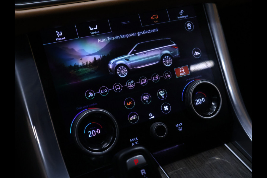 Land Rover Range Rover Sport 2.0 P400e Autobiography Dynamic [SCHUIFKANTELDAK, APPLE CARPLAY, ANDROID AUTO, MERIDIAN, MEMORY SEATS, STOELVERWARMING V+A, KEYLESS ENTRY, ELEKTRISCHE ACHTERKLEP, CAMERA, PDC V+A, MATRIX LED, LUCHTVERING, VERWARMDE VOORRUIT