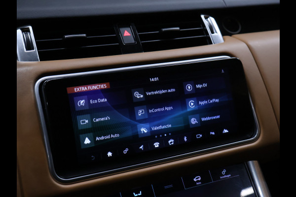 Land Rover Range Rover Sport 2.0 P400e Autobiography Dynamic [SCHUIFKANTELDAK, APPLE CARPLAY, ANDROID AUTO, MERIDIAN, MEMORY SEATS, STOELVERWARMING V+A, KEYLESS ENTRY, ELEKTRISCHE ACHTERKLEP, CAMERA, PDC V+A, MATRIX LED, LUCHTVERING, VERWARMDE VOORRUIT