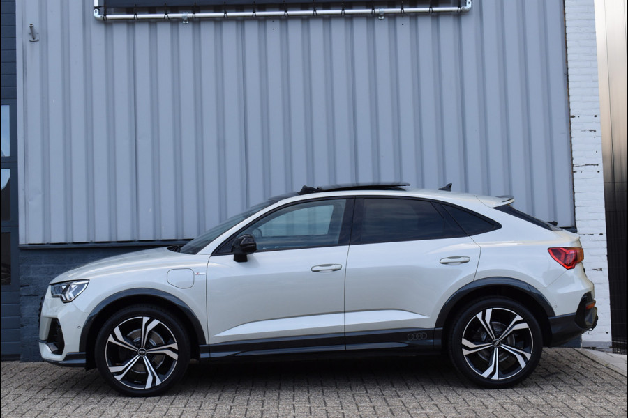 Audi Q3 Sportback 45 TFSI e S-Line 245 Pk Tau Zilver Alle Opties Uniek