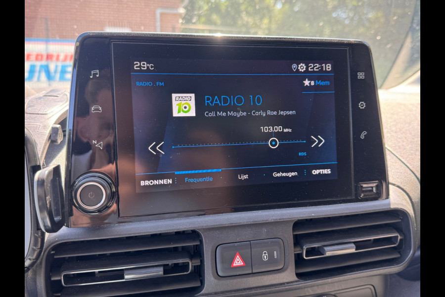 Peugeot Partner 1.6 BlueHDI 75PK PREMIUM euro 6 CRUISE/CARPLAY/ELEKTR.RAMEN