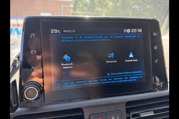 Peugeot Partner 1.6 BlueHDI 75PK PREMIUM euro 6 CRUISE/CARPLAY/ELEKTR.RAMEN