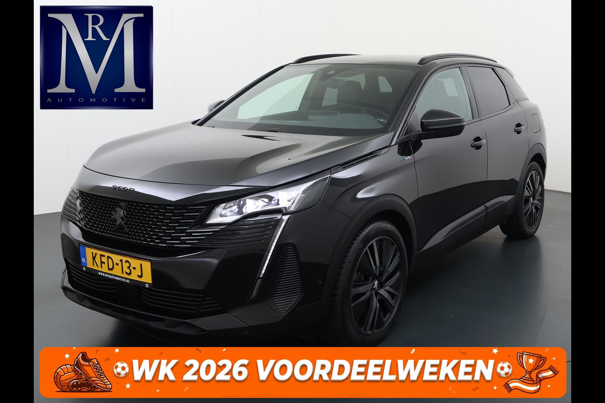 Peugeot 3008 1.6 HYbrid 225 GT VAN: 24.900,- VOOR: 22.877,- UW WKVOORDEEL: 2.023,-BLACK PACK| ELEKTRISCHE ACHTERKLEP| CAMERA| STOELVERWARMING| LED| FOCAL AUDIO| ADAPTIVE CRUISE CONTROL|