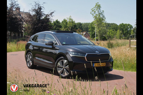 Škoda ENYAQ iV 80 | Panoramadak | Head-Up Display | Trekhaak | Camera | ACC |