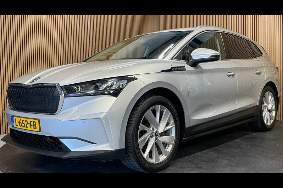 Škoda ENYAQ iV 60|90% SOH|1/2 LEDER|APPLE CARPLAY|ANDROID AUTO|NAVIGATIE|CAMERA|CLIMATE+CRUISE CONTROL|NL-AUTO|NAP|1 EIG|INCL.BTW|