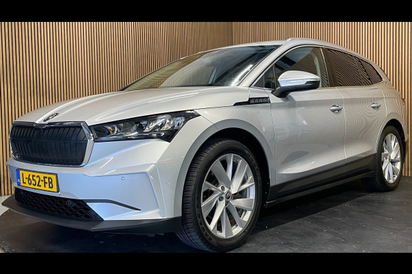 Škoda ENYAQ iV 60|90% SOH|1/2 LEDER|APPLE CARPLAY|ANDROID AUTO|NAVIGATIE|CAMERA|CLIMATE+CRUISE CONTROL|NL-AUTO|NAP|1 EIG|INCL.BTW|