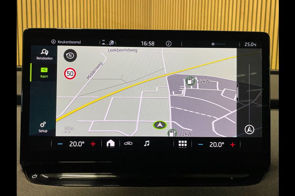 Škoda ENYAQ iV 60|90% SOH|1/2 LEDER|APPLE CARPLAY|ANDROID AUTO|NAVIGATIE|CAMERA|CLIMATE+CRUISE CONTROL|NL-AUTO|NAP|1 EIG|INCL.BTW|