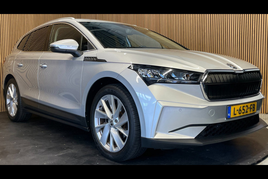 Škoda ENYAQ iV 60|90% SOH|1/2 LEDER|APPLE CARPLAY|ANDROID AUTO|NAVIGATIE|CAMERA|CLIMATE+CRUISE CONTROL|NL-AUTO|NAP|1 EIG|INCL.BTW|